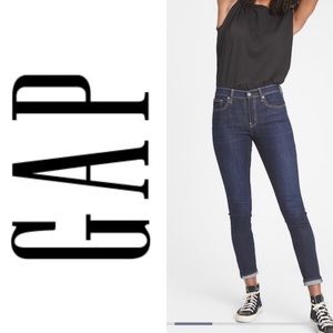Gap Stretch True Skinny Jeans Blue 25 Mid-rise
